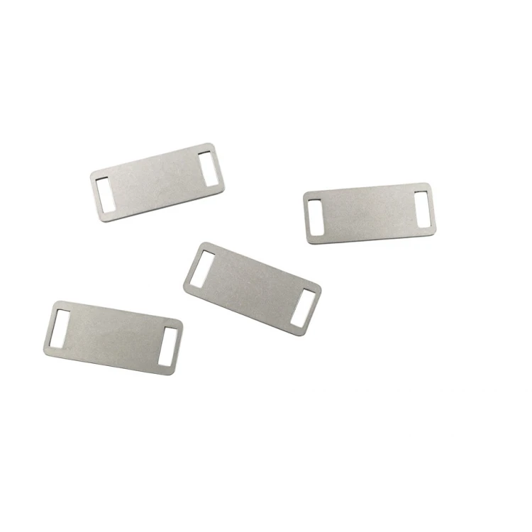 Steel Clothing Tags - dimensions: 35x15mm - ME20