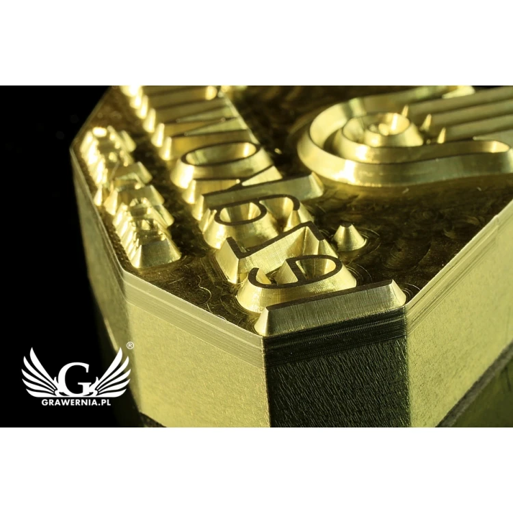 Hot and Cold Logo Embossing Stamp - Die Dimensions 32x27mm or 44x52mm - CNC