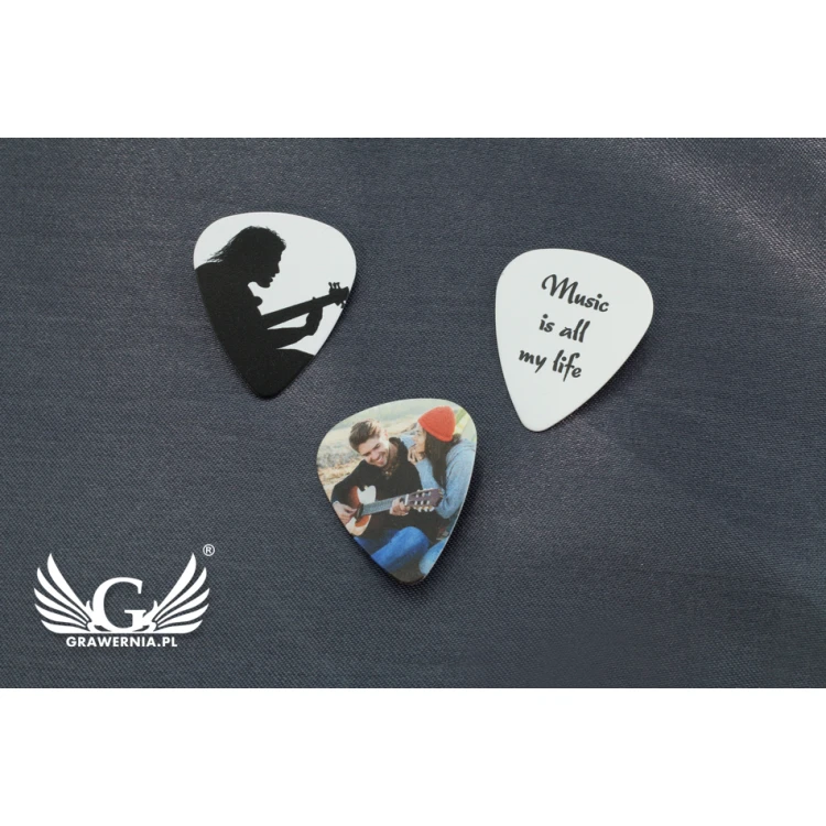 Guitar Picks with UV Print - KG09