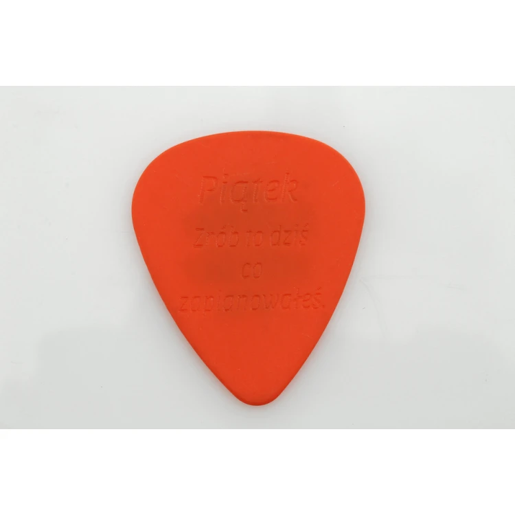 Guitar Picks with Custom Logo - Plastic - Set: 6 Pieces - KG11