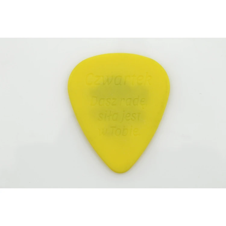 Guitar Picks with Custom Logo - Plastic - Set: 6 Pieces - KG11