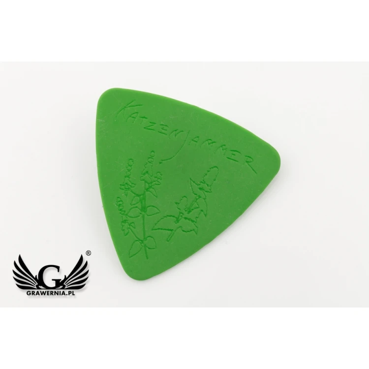 Guitar Picks with Custom Logo - Plastic - Set: 6 Pieces - KG11