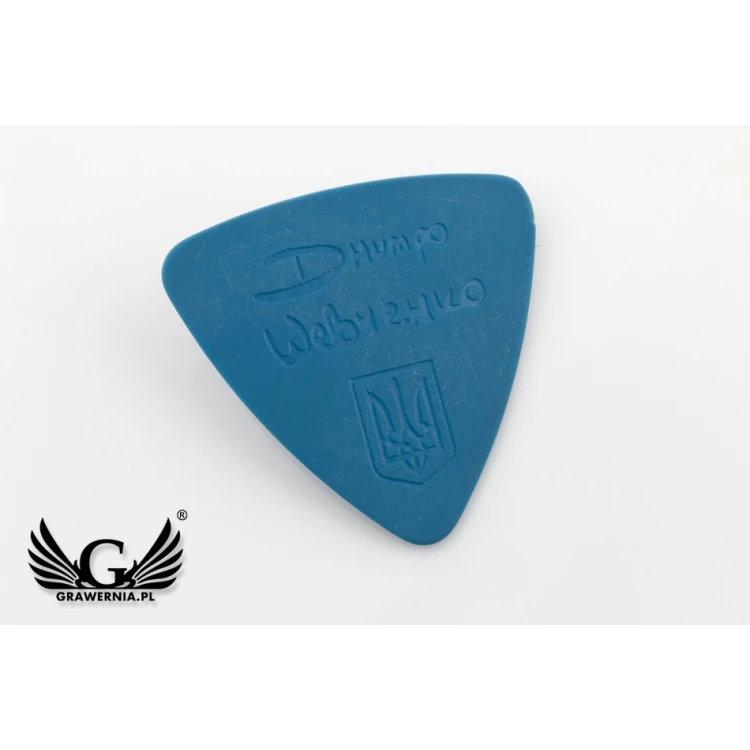 Guitar Picks with Custom Logo - Plastic - Set: 6 Pieces - KG11