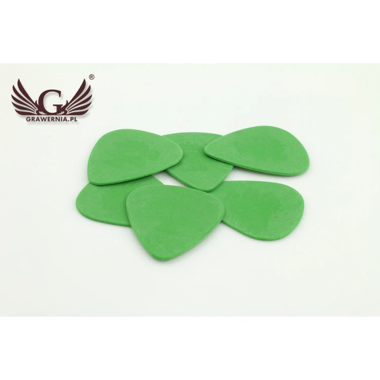 Guitar Picks with Custom Logo - Plastic - Set: 6 Pieces - KG11