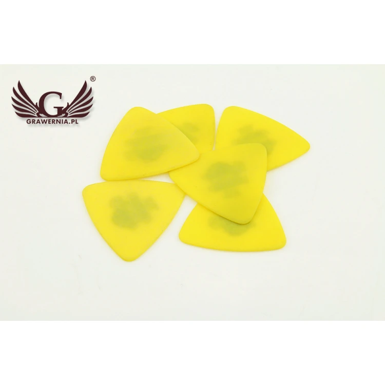 Guitar Picks with Custom Logo - Plastic - Set: 6 Pieces - KG11