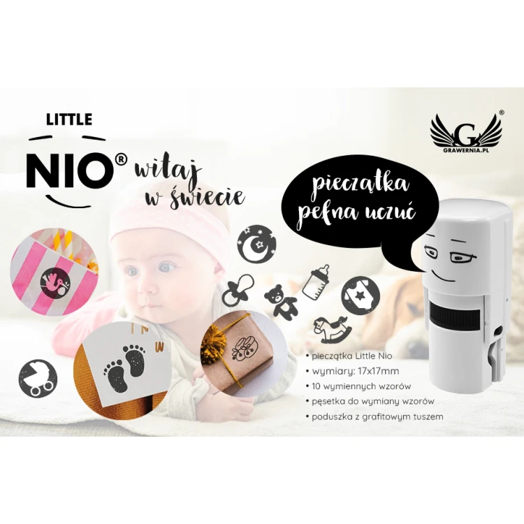 Creative Stamp Colop Little Nio - Welcome to the World - COL050