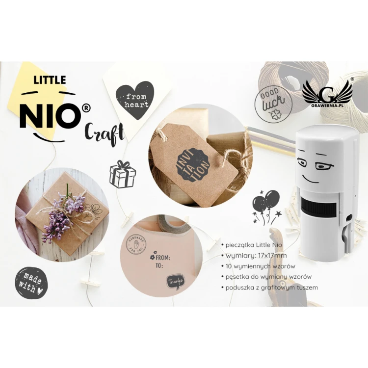 Creative Colop Little Nio Stamp - Craft - COL052