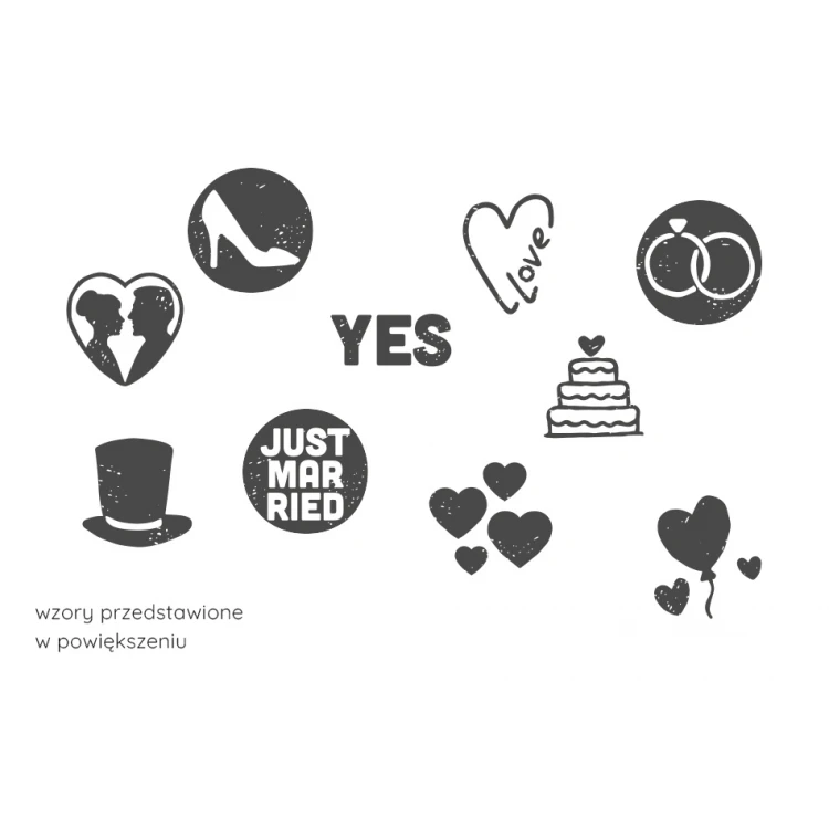 Creative Stamp Colop Little Nio - We're Getting Married - COL053