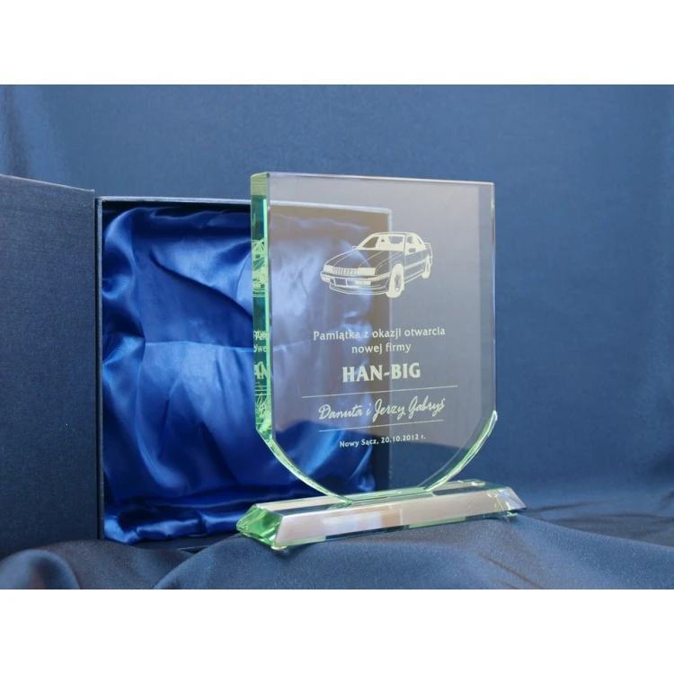 Glass Trophy in Case - SHIELD