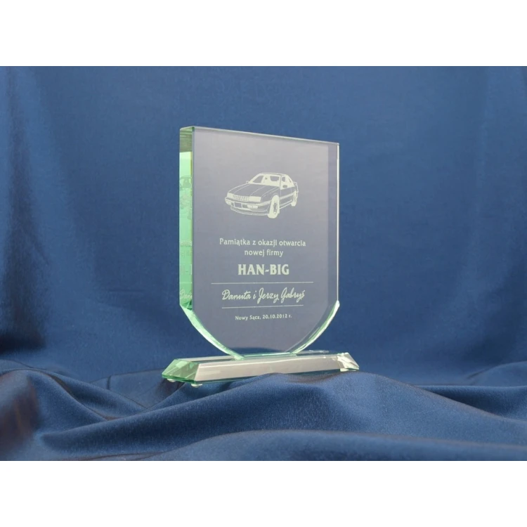 Glass Trophy in Case - SHIELD