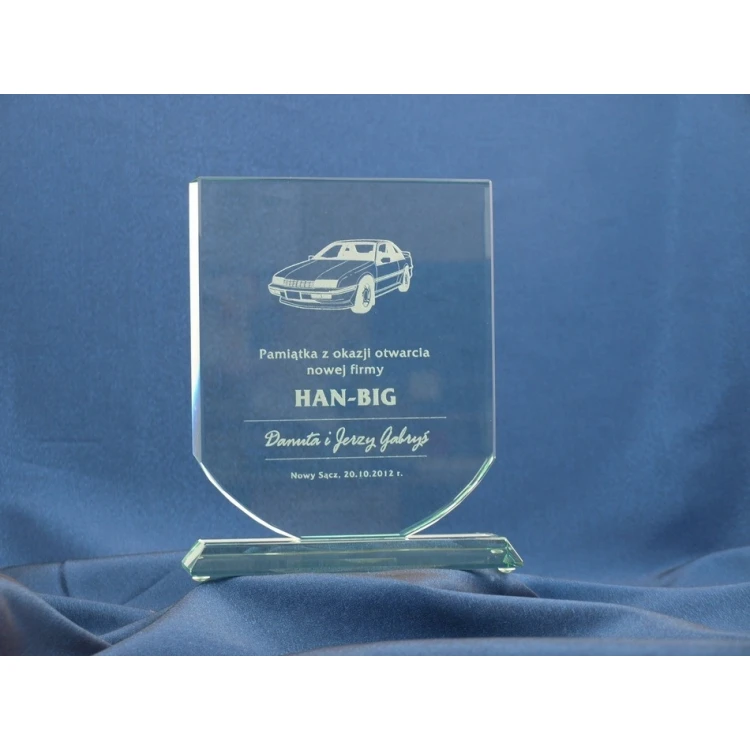 Glass Trophy in Case - SHIELD
