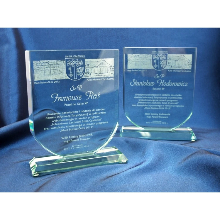 Glass Trophy in Case - SHIELD