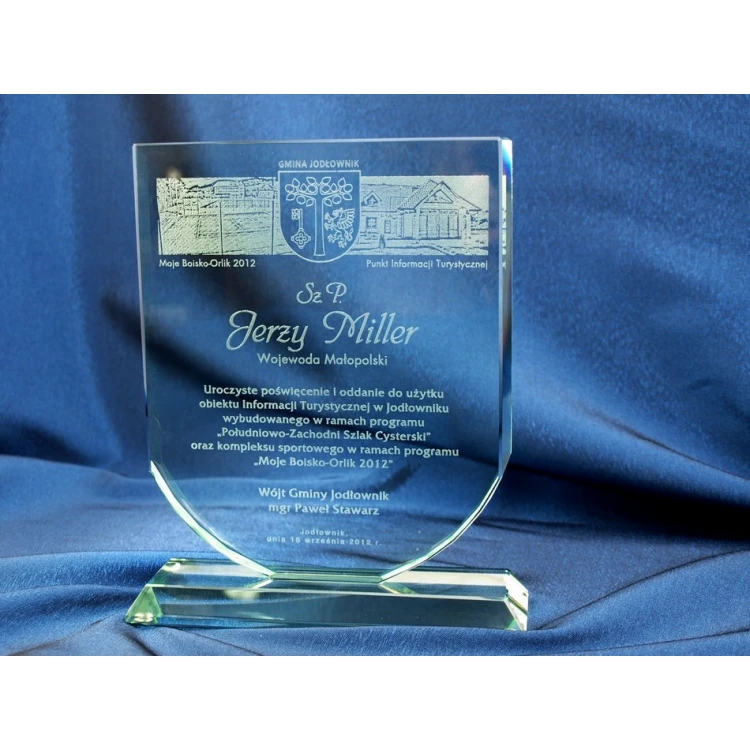 Glass Trophy in Case - SHIELD