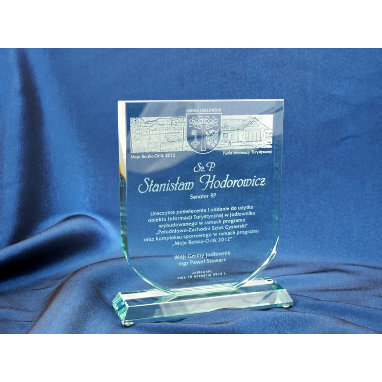 Glass Trophy in Case - SHIELD