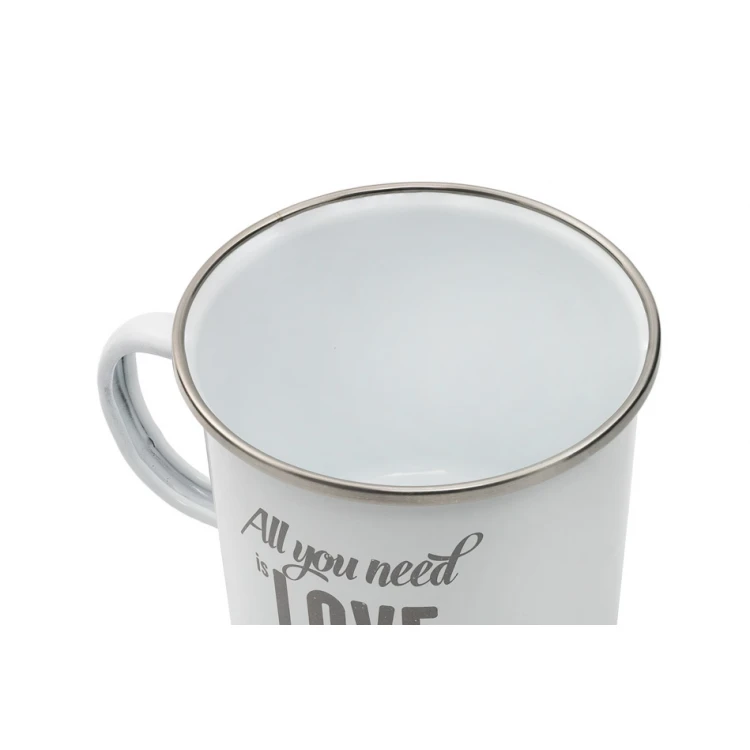 Oldie Enamel Mug with Your Engraving - Capacity: 500 ml - MUG028