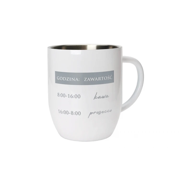 Engraved Stainless Steel Mug - DAY - 380ml capacity - MUG031