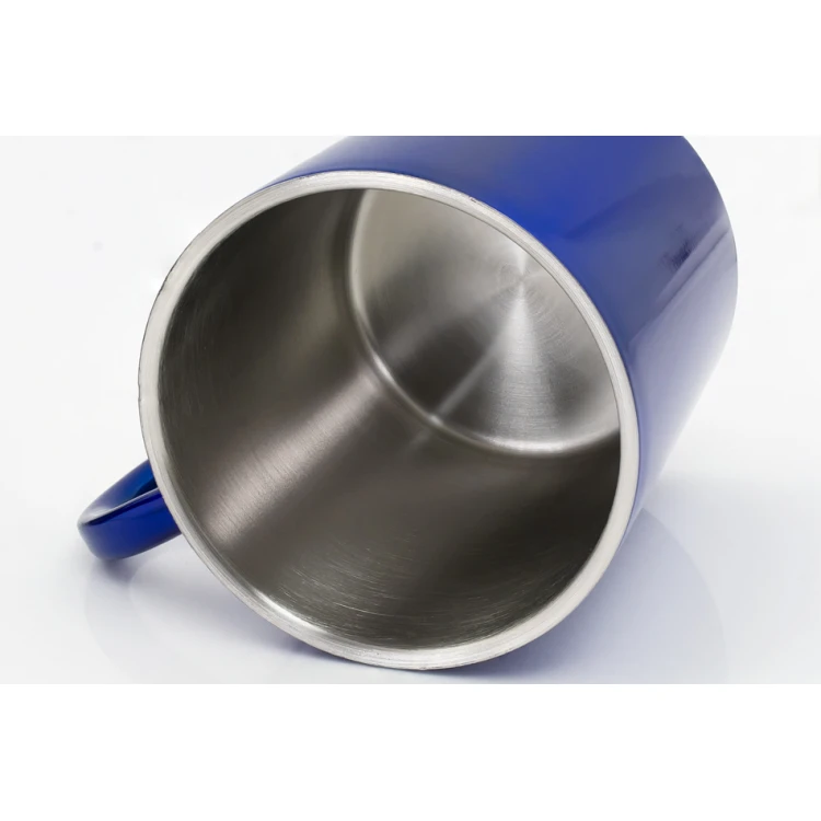 Adventure Stainless Steel Mug with Your Engraving - Capacity: 240 ml - MUG027 - Four Colors to Choose From
