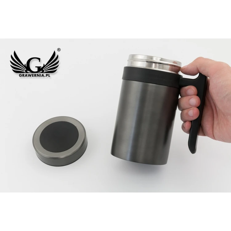 Engraved Thermal Mug - BOSS - 430ml capacity - MUG011