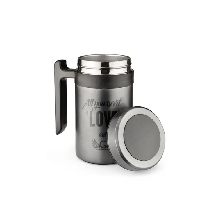 Engraved Thermal Mug - BOSS - 430ml capacity - MUG011