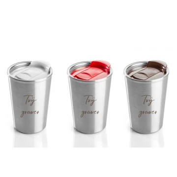 Engraved Thermal Mug - BRASS - 320ml - MUG018