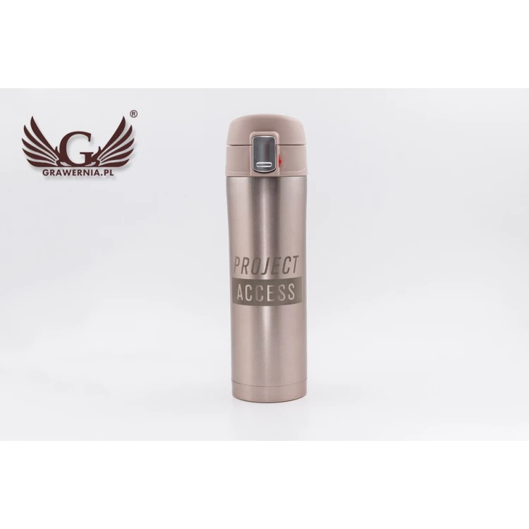 Engraved Thermal Mug - LOCK - 440ml capacity - MUG032