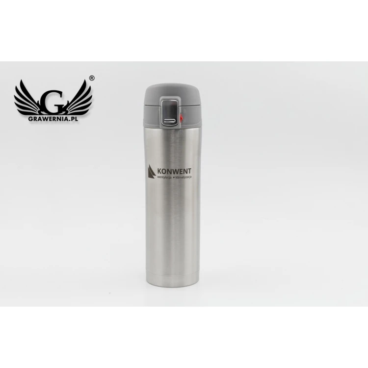 Engraved Thermal Mug - LOCK - 440ml capacity - MUG032