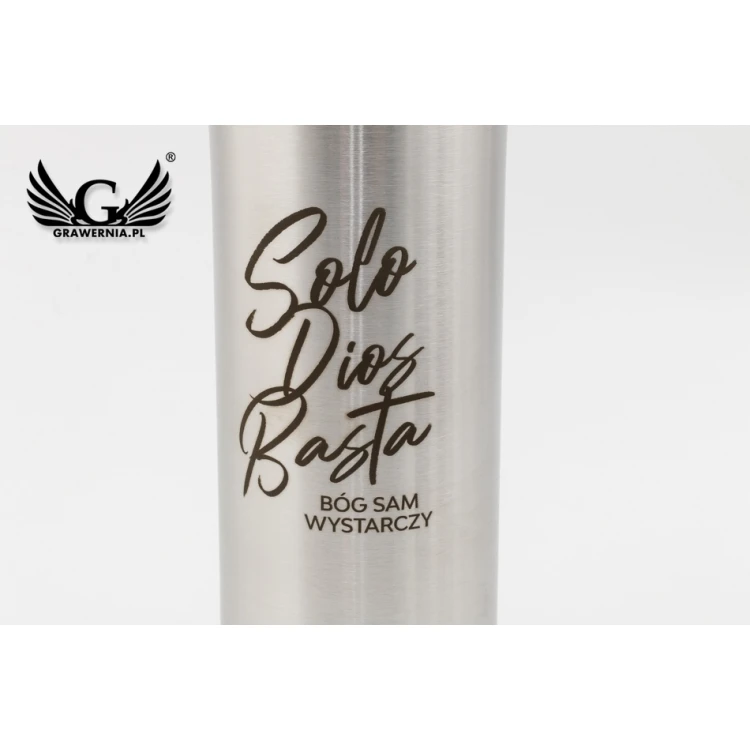 Engraved Thermal Mug - LOCK - 440ml capacity - MUG032