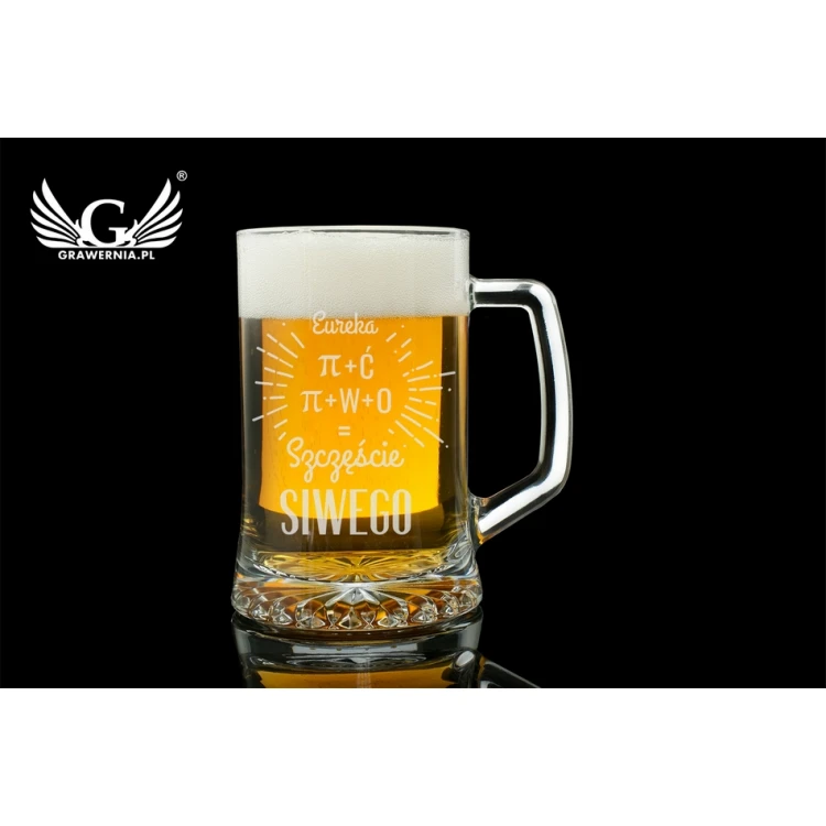 Beer Mug with Engraving - Eureka - KUF002