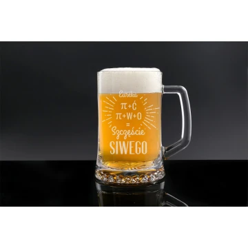 Beer Mug with Engraving - Eureka - KUF002