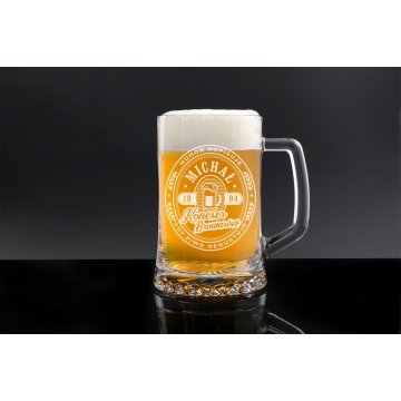 Beer Mug with Engraving - Connoisseur - MUG003