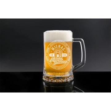 Beer Mug with Engraving - Connoisseur - MUG003