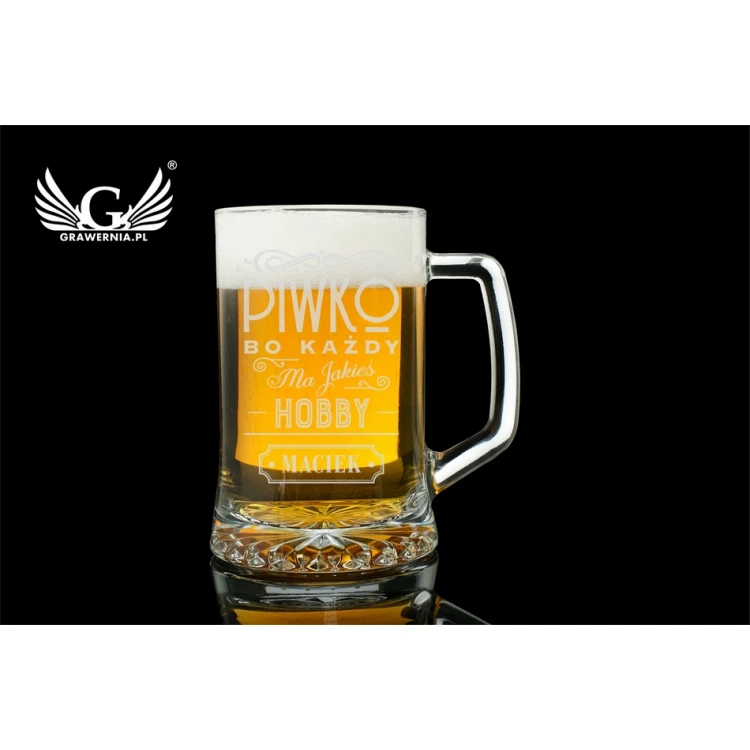 Beer Mug with Engraving - Beer Lover - MUG001