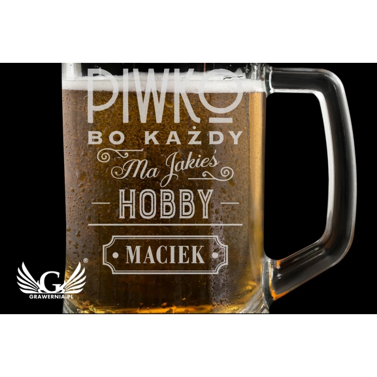 Beer Mug with Engraving - Beer Lover - MUG001