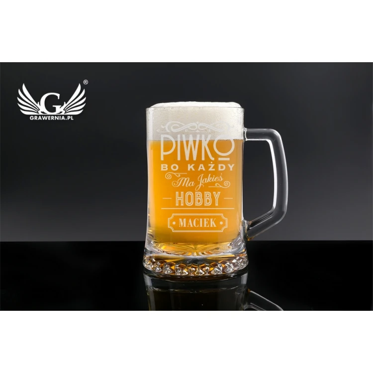 Beer Mug with Engraving - Beer Lover - MUG001