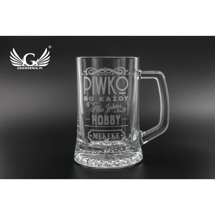 Beer Mug with Engraving - Beer Lover - MUG001