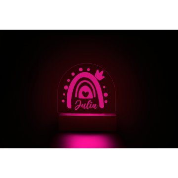 RGB LED Lamp Baby Girl - Remote Controlled - LED028