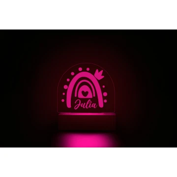 RGB LED Lamp Baby Girl - Remote Controlled - LED028