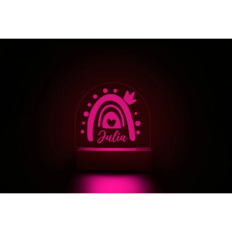 RGB LED Lamp Baby Girl - Remote Controlled - LED028