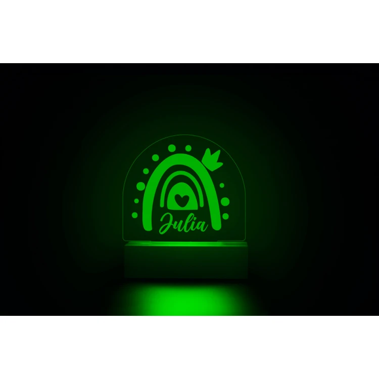 RGB LED Lamp Baby Girl - Remote Controlled - LED028