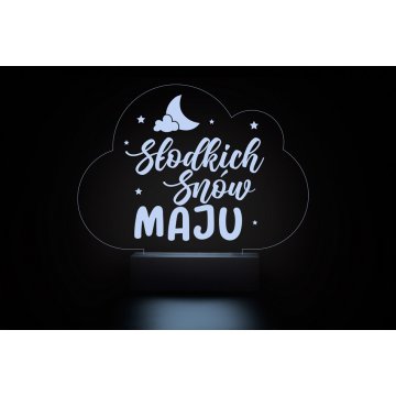 RGB LED Sweet Dreams Lamp - Remote Controlled - LED026