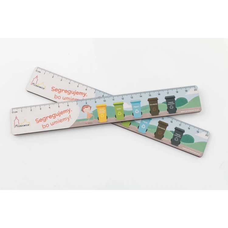 PROMOTIONAL SCHOOL RULERS with any colorful UV print - LIN001