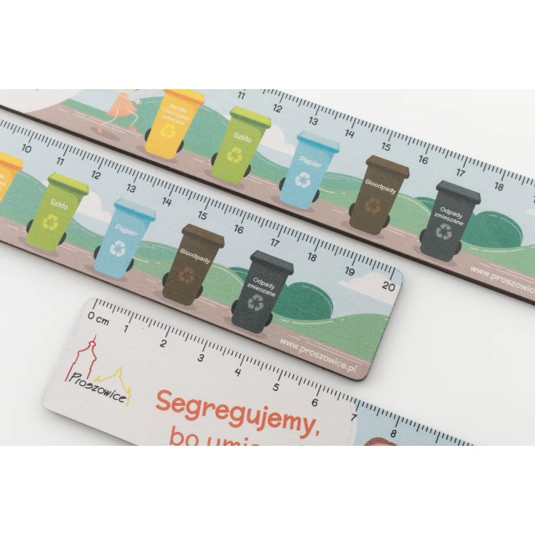PROMOTIONAL SCHOOL RULERS with any colorful UV print - LIN001