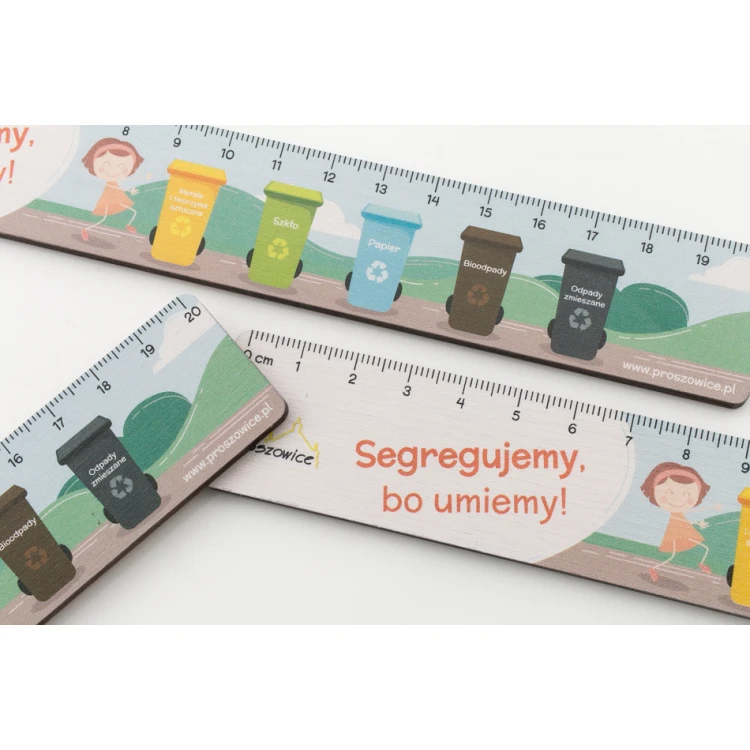 PROMOTIONAL SCHOOL RULERS with any colorful UV print - LIN001