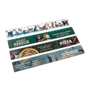 PROMOTIONAL SCHOOL RULERS with any colorful UV print - LIN001