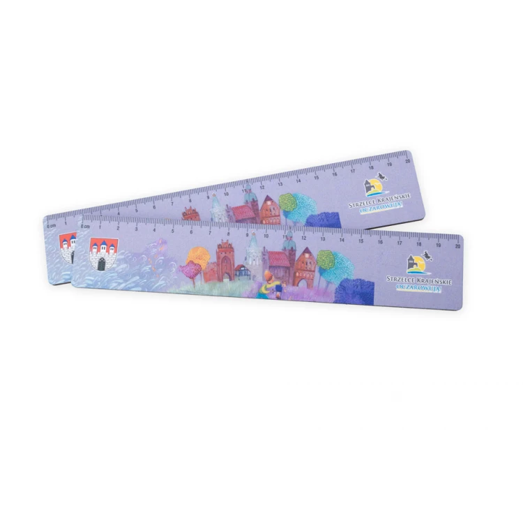 PROMOTIONAL SCHOOL RULERS with any colorful UV print - LIN001