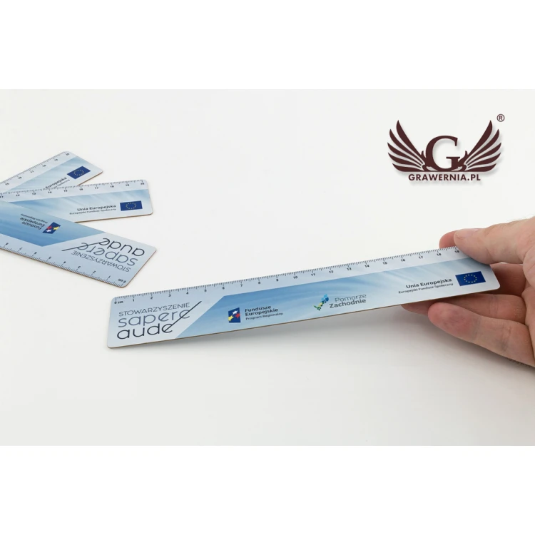 ADVERTISING RULERS with any color UV print - LIN002