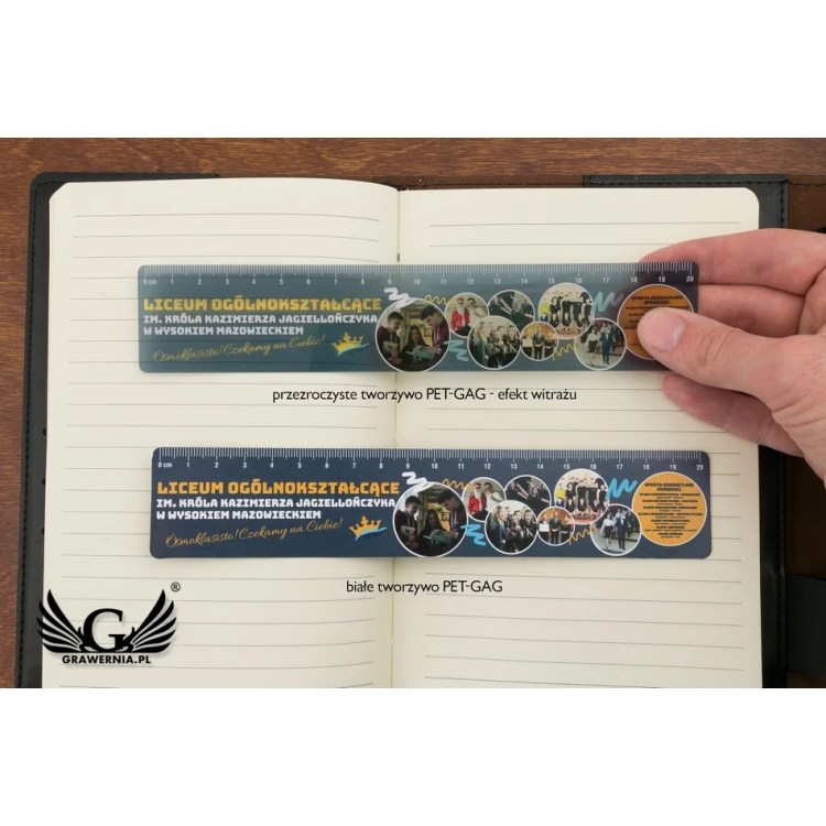 ADVERTISING RULERS with any color UV print - LIN007