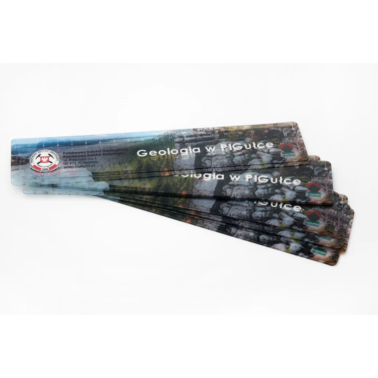 ADVERTISING RULERS with any color UV print - LIN007