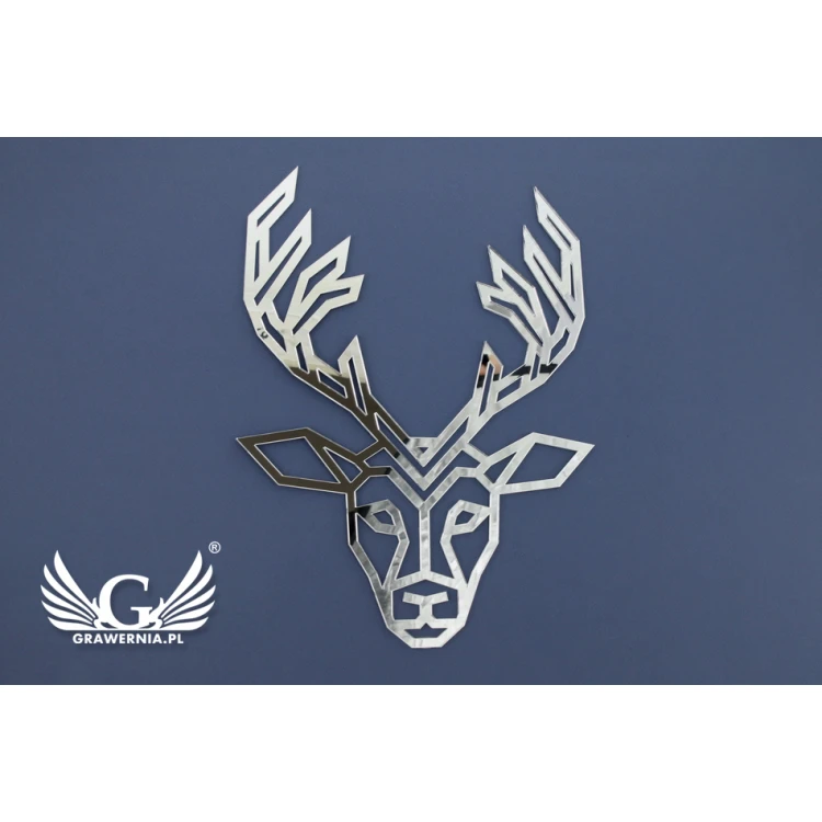 Acrylic Decorative Mirror - DEER - LDK006