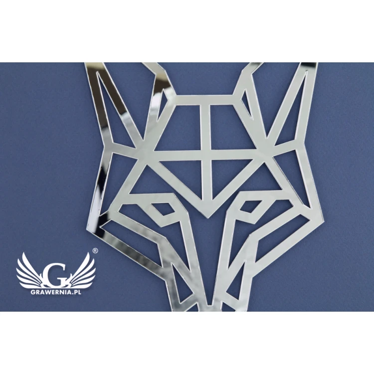 Acrylic Decorative Mirror - WOLF - LDK005